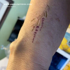 Lavender Temporary Tattoo By Mini Lau (Set Of 3) 12 Lavender Temporary Tattoo By Mini Lau (Set Of 3) -Da Vinci Shop 0 watermark smalltattoos client