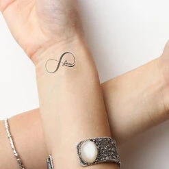 Love Infinity Symbol Temporary Tattoo (Set Of 3) -Da Vinci Shop 1396474063young 2 etsy2