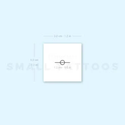 Saturn Temporary Tattoo (Set Of 3) -Da Vinci Shop 1657541289 image1 st 750px