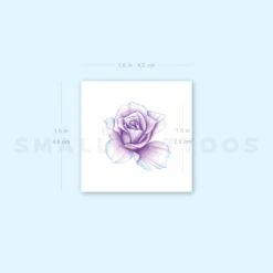 Three Rose Heads Temporary Tattoo Set By Mini Lau (Set Of 3+3+3) -Da Vinci Shop 1657953430 image1 st 750px