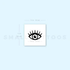Eye And Eyelash Temporary Tattoo (Set Of 3+3) -Da Vinci Shop 1657959259 image1 st 750px d8b85253 1f40 40fa 84e8 340b77e066ae
