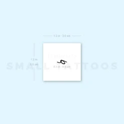 O Handwritten Letter Temporary Tattoo (Set Of 3) -Da Vinci Shop 1657960380 image1 st 750px