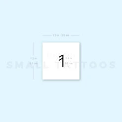 Ansuz Rune Temporary Tattoo (Set Of 3) -Da Vinci Shop 1657960480 image1 st 750px