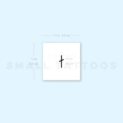 Naudiz Rune Temporary Tattoo (Set Of 3) -Da Vinci Shop 1657960570 image1 st 750px