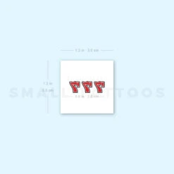 777 Temporary Tattoo (Set Of 3) -Da Vinci Shop 1657961069 image1 st 750px