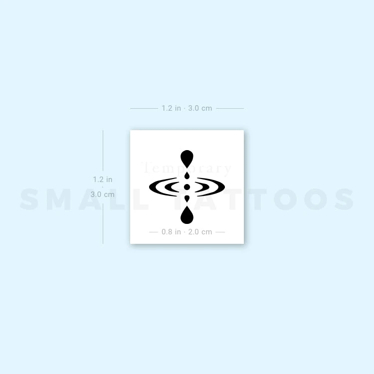 Mindfulness Symbol Temporary Tattoo (Set Of 3) 5 Mindfulness Symbol Temporary Tattoo (Set Of 3) - Image 3