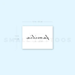 'Familia' Temporary Tattoo (Set Of 3) -Da Vinci Shop 1657961349 image1 st 750px