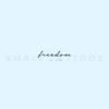 'Freedom' Temporary Tattoo (Set Of 3) -Da Vinci Shop 1657961369 image2 st 750px