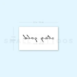 Stay Gold Temporary Tattoo (Set Of 3) -Da Vinci Shop 1657961540 image1 st 750px