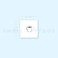 Coffee Mug Temporary Tattoo (Set Of 3) 5 Coffee Mug Temporary Tattoo (Set Of 3) -Da Vinci Shop 1657962560 image1 st 750px
