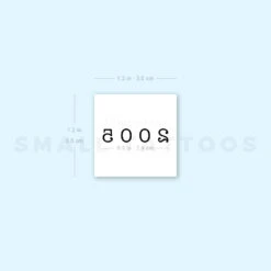 2005 Birth Year Temporary Tattoo (Set Of 3) -Da Vinci Shop 1657965499 image1 st 750px