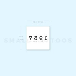 1957 Birth Year Temporary Tattoo (Set Of 3) -Da Vinci Shop 1657966001 image1 st 750px