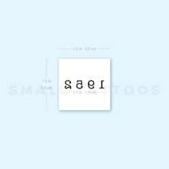 1952 Birth Year Temporary Tattoo (Set Of 3) -Da Vinci Shop 1657966060 image1 st 750px