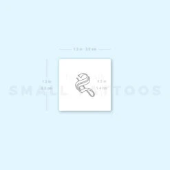 Old English S Letter Temporary Tattoo (Set Of 3) -Da Vinci Shop 1657966370 image1 st 750px