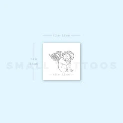 Cherub Temporary Tattoo (Set Of 3) -Da Vinci Shop 1657968381 image1 st 750px