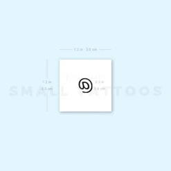 At Symbol Temporary Tattoo (Set Of 3) -Da Vinci Shop 1657968941 image1 st 750px