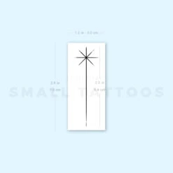 Shooting Star Temporary Tattoo (Set Of 3) -Da Vinci Shop 1657969210 image1 st 750px