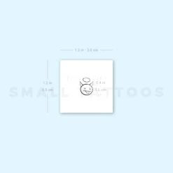 Devil Temporary Tattoo (Set Of 3) -Da Vinci Shop 1657969241 image1 st 750px