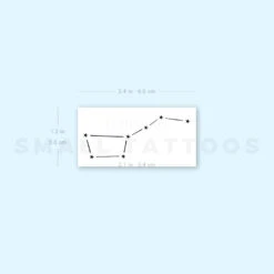 Big Dipper Constellation Temporary Tattoo -Da Vinci Shop 1657970670 image1 st 750px