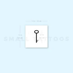 Key Temporary Tattoo (Set Of 3) -Da Vinci Shop 1661069110 image1 st 750px