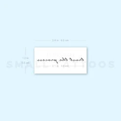 Trust The Process Temporary Tattoo (Set Of 3) -Da Vinci Shop 1662404530 image1 st 750px