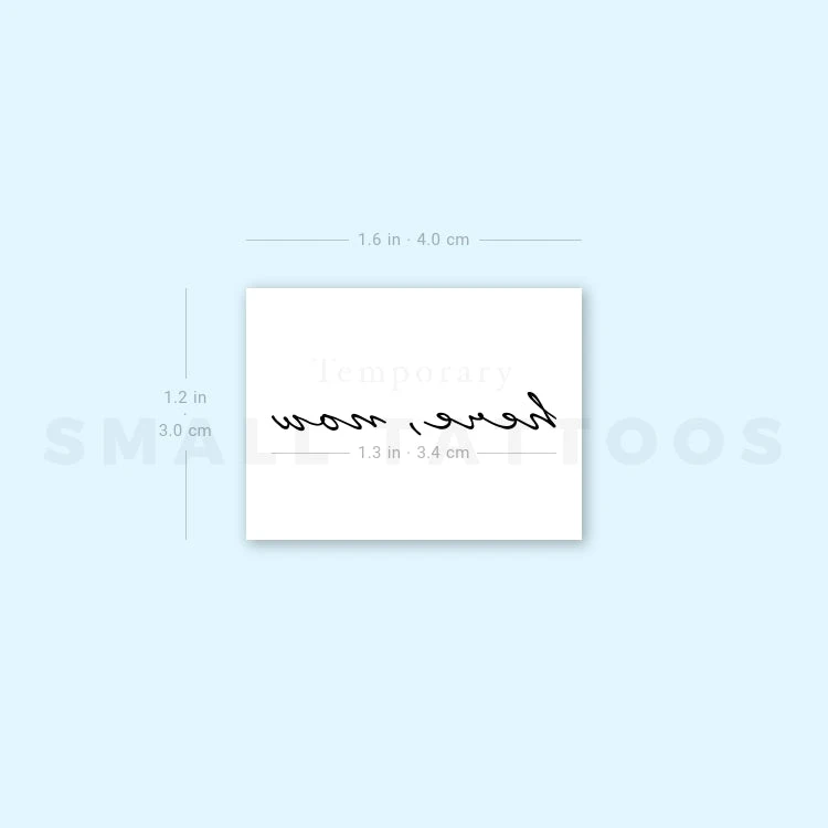 Here, Now Temporary Tattoo (Set Of 3) 5 Here, Now Temporary Tattoo (Set Of 3) - Image 3