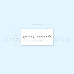Forever Young Temporary Tattoo (Set Of 3) -Da Vinci Shop 1662477550 image1 st 750px