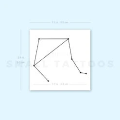 Libra Constellation Temporary Tattoo (Set Of 3) -Da Vinci Shop 1664392870 image1 st 750px