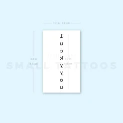Lucky You Temporary Tattoo (Set Of 3) -Da Vinci Shop 1669794309 image1 st 750px
