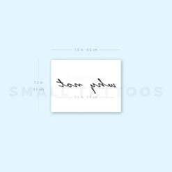 Why Not Temporary Tattoo (Set Of 3) 7 Why Not Temporary Tattoo (Set Of 3) -Da Vinci Shop 1669794559 image1 st 750px