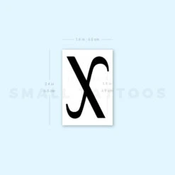 Chi Temporary Tattoo (Set Of 3) -Da Vinci Shop 1677843619 image1 st 750px