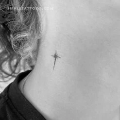 Christmas Star Temporary Tattoo (Set Of 3) -Da Vinci Shop 1691412841501