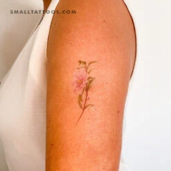 Camellia Temporary Tattoo By Mini Lau (Set Of 3)