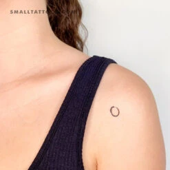 Tiny Ensō Temporary Tattoo (Set Of 3)