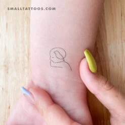 Featherhead Temporary Tattoo (Set Of 3) -Da Vinci Shop 1691434854226