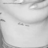 Black Ink Bite Me Temporary Tattoo (Set Of 3) -Da Vinci Shop 1691699182775