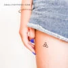 Triquetra Temporary Tattoo (Set Of 3) -Da Vinci Shop 1692254110611