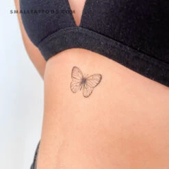 Butterfly Temporary Tattoo (Set Of 3) -Da Vinci Shop 1692254763629