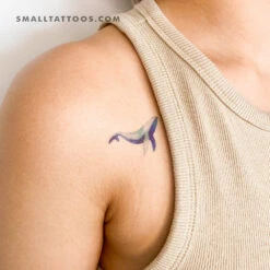 Whale Temporary Tattoo By Zihee (Set Of 3)