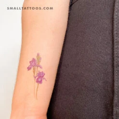 Iris Temporary Tattoo By Mini Lau (Set Of 3) 10 Iris Temporary Tattoo By Mini Lau (Set Of 3) -Da Vinci Shop 169288150876