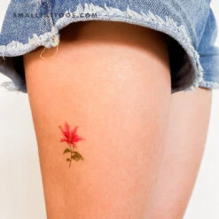 Lily Temporary Tattoo By Mini Lau (Set Of 3)