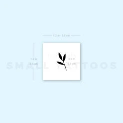 Tiny Sprout Temporary Tattoo (Set Of 3) -Da Vinci Shop 1693054955 image1 st 750px