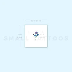 Berries Temporary Tattoo By Zihee (Set Of 3) -Da Vinci Shop 1693058157 image1 st 750px