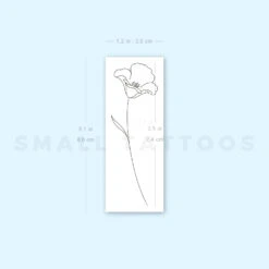 Poppy By Jakenowicz Temporary Tattoo - Set Of 3 17 Poppy By Jakenowicz Temporary Tattoo - Set Of 3 -Da Vinci Shop 1693061517 image1 st 750px