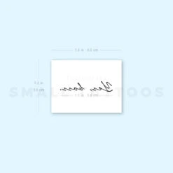 Yes, Boss. Temporary Tattoo (Set Of 3) -Da Vinci Shop 1693064139 image1 st 750px