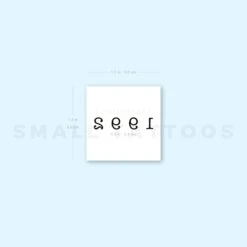 1992 Birth Year Temporary Tattoo (Set Of 3) -Da Vinci Shop 1693064917 image1 st 2000px