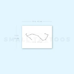 Small Scorpius Constellation Temporary Tattoo (Set Of 3) -Da Vinci Shop 1693069076 image1 st 750px