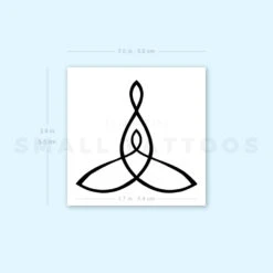 Mother And Child Symbol Temporary Tattoo (Set Of 3) 9 Mother And Child Symbol Temporary Tattoo (Set Of 3) -Da Vinci Shop 1693074337 image1 st 750px