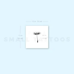 Dandelion Seed Temporary Tattoo (Set Of 3) -Da Vinci Shop 1693075397 image1 st 750px