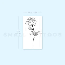 Rose Temporary Tattoo By 1991.ink (Set Of 3) 7 Rose Temporary Tattoo By 1991.ink (Set Of 3) -Da Vinci Shop 1693075517 image1 st 750px